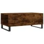 Mesa de centro madera contrachapada roble ahumado 90x50x36,5 cm de vidaXL, Mesas de centro - Ref: Foro24-830817, Precio: 70,8...