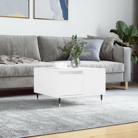 Couchtisch aus weißem Sperrholz, 55 x 55 x 36,5 cm von vidaXL, Couchtisch - Ref: Foro24-830748, Preis: 57,61 €, Rabatt: %