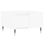 Mesa de centro madera contrachapada blanco 55x55x36,5 cm de vidaXL, Mesas de centro - Ref: Foro24-830748, Precio: 56,97 €, De...