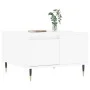 Mesa de centro madera contrachapada blanco 55x55x36,5 cm de vidaXL, Mesas de centro - Ref: Foro24-830748, Precio: 56,97 €, De...