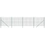 Cerca de alambre de acero galvanizado verde 2x10 m