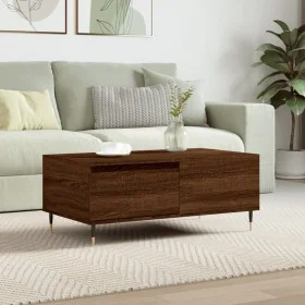 Couchtisch aus Sperrholz braune Eiche 90x50x36,5 cm von vidaXL, Couchtisch - Ref: Foro24-830803, Preis: 52,03 €, Rabatt: %