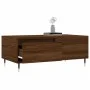 Couchtisch aus Sperrholz braune Eiche 90x50x36,5 cm von vidaXL, Couchtisch - Ref: Foro24-830803, Preis: 52,03 €, Rabatt: %