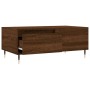 Brown oak plywood coffee table 90x50x36.5 cm by vidaXL, Coffee table - Ref: Foro24-830803, Price: 52,48 €, Discount: %