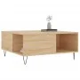 Couchtisch aus Sonoma-Eichensperrholz, 80 x 80 x 36,5 cm von vidaXL, Couchtisch - Ref: Foro24-830783, Preis: 74,64 €, Rabatt: %