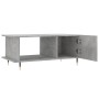 Concrete gray plywood coffee table 90x50x40 cm by vidaXL, Coffee table - Ref: Foro24-829472, Price: 48,65 €, Discount: %