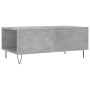 Mesa de centro madera contrachapada gris hormigón 90x50x36,5 cm de vidaXL, Mesas de centro - Ref: Foro24-830808, Precio: 67,6...