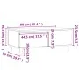 Couchtisch aus grauem Betonsperrholz 90x50x36,5 cm von vidaXL, Couchtisch - Ref: Foro24-830808, Preis: 66,86 €, Rabatt: %