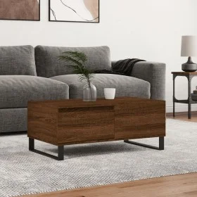 Couchtisch aus braunem Eichensperrholz, 90 x 50 x 36,5 cm von vidaXL, Couchtisch - Ref: Foro24-830819, Preis: 73,18 €, Rabatt: %
