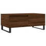 Couchtisch aus braunem Eichensperrholz, 90 x 50 x 36,5 cm von vidaXL, Couchtisch - Ref: Foro24-830819, Preis: 74,03 €, Rabatt: %