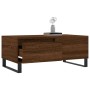 Couchtisch aus braunem Eichensperrholz, 90 x 50 x 36,5 cm von vidaXL, Couchtisch - Ref: Foro24-830819, Preis: 74,03 €, Rabatt: %