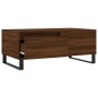 Couchtisch aus braunem Eichensperrholz, 90 x 50 x 36,5 cm von vidaXL, Couchtisch - Ref: Foro24-830819, Preis: 74,03 €, Rabatt: %