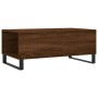 Oak brown plywood coffee table 90x50x36.5 cm by vidaXL, Coffee table - Ref: Foro24-830819, Price: 74,03 €, Discount: %