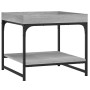 Sonoma gray engineered wood coffee table 49.5x49.5x45 cm by vidaXL, Coffee table - Ref: Foro24-832811, Price: 36,71 €, Discou...