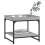 Sonoma gray engineered wood coffee table 49.5x49.5x45 cm by vidaXL, Coffee table - Ref: Foro24-832811, Price: 36,71 €, Discou...