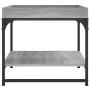 Sonoma gray engineered wood coffee table 49.5x49.5x45 cm by vidaXL, Coffee table - Ref: Foro24-832811, Price: 36,71 €, Discou...