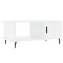 Couchtisch aus glänzend weißem Sperrholz, 90 x 50 x 40 cm von vidaXL, Couchtisch - Ref: Foro24-829502, Preis: 52,18 €, Rabatt: %