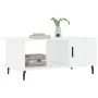 Couchtisch aus glänzend weißem Sperrholz, 90 x 50 x 40 cm von vidaXL, Couchtisch - Ref: Foro24-829502, Preis: 51,75 €, Rabatt: %