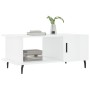 Couchtisch aus glänzend weißem Sperrholz, 90 x 50 x 40 cm von vidaXL, Couchtisch - Ref: Foro24-829502, Preis: 52,18 €, Rabatt: %