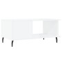 Couchtisch aus glänzend weißem Sperrholz, 90 x 50 x 40 cm von vidaXL, Couchtisch - Ref: Foro24-829502, Preis: 52,18 €, Rabatt: %