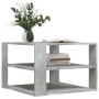 Concrete gray engineered wood coffee table 59.5x59.5x40 cm by vidaXL, Coffee table - Ref: Foro24-834249, Price: 39,45 €, Disc...
