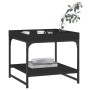 Schwarzer Couchtisch aus Holzwerkstoff, 49,5 x 49,5 x 45 cm von vidaXL, Couchtisch - Ref: Foro24-832808, Preis: 36,71 €, Raba...