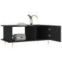Couchtisch aus Sperrholz schwarz 90x50x40 cm von vidaXL, Couchtisch - Ref: Foro24-829477, Preis: 59,93 €, Rabatt: %