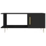 Mesa de centro madera contrachapada negro 90x50x40 cm de vidaXL, Mesas de centro - Ref: Foro24-829477, Precio: 59,23 €, Descu...