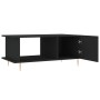 Couchtisch aus Sperrholz schwarz 90x50x40 cm von vidaXL, Couchtisch - Ref: Foro24-829477, Preis: 59,93 €, Rabatt: %