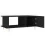 Mesa de centro madera contrachapada negro 90x50x40 cm de vidaXL, Mesas de centro - Ref: Foro24-829477, Precio: 59,23 €, Descu...