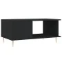 Mesa de centro madera contrachapada negro 90x50x40 cm de vidaXL, Mesas de centro - Ref: Foro24-829477, Precio: 59,23 €, Descu...