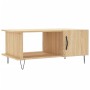 Couchtisch aus Sonoma-Eichensperrholz, 90 x 50 x 40 cm von vidaXL, Couchtisch - Ref: Foro24-829487, Preis: 57,05 €, Rabatt: %