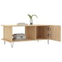 Couchtisch aus Sonoma-Eichensperrholz, 90 x 50 x 40 cm von vidaXL, Couchtisch - Ref: Foro24-829487, Preis: 57,05 €, Rabatt: %