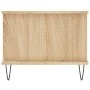 Couchtisch aus Sonoma-Eichensperrholz, 90 x 50 x 40 cm von vidaXL, Couchtisch - Ref: Foro24-829487, Preis: 56,40 €, Rabatt: %