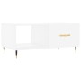 Mesa de centro madera contrachapada blanco 90x50x40 cm de vidaXL, Mesas de centro - Ref: Foro24-829188, Precio: 47,29 €, Desc...