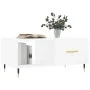 Couchtisch aus weißem Sperrholz, 90 x 50 x 40 cm von vidaXL, Couchtisch - Ref: Foro24-829188, Preis: 46,91 €, Rabatt: %