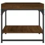 Mesa de centro madera ingeniería roble marrón 49,5x49,5x45 cm de vidaXL, Mesas de centro - Ref: Foro24-832812, Precio: 36,24 ...
