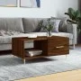 Mesa de centro madera contrachapada roble marrón 90x50x40 cm de vidaXL, Mesas de centro - Ref: Foro24-829203, Precio: 45,79 €...