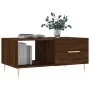 Mesa de centro madera contrachapada roble marrón 90x50x40 cm de vidaXL, Mesas de centro - Ref: Foro24-829203, Precio: 45,79 €...