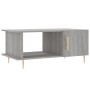 Mesa de centro madera contrachapada gris Sonoma 90x50x40 cm de vidaXL, Mesas de centro - Ref: Foro24-829482, Precio: 45,35 €