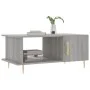 Mesa de centro madera contrachapada gris Sonoma 90x50x40 cm de vidaXL, Mesas de centro - Ref: Foro24-829482, Precio: 44,99 €,...