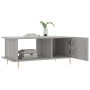 Mesa de centro madera contrachapada gris Sonoma 90x50x40 cm de vidaXL, Mesas de centro - Ref: Foro24-829482, Precio: 45,35 €