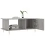 Mesa de centro madera contrachapada gris Sonoma 90x50x40 cm de vidaXL, Mesas de centro - Ref: Foro24-829482, Precio: 44,99 €,...