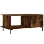Couchtisch aus geräuchertem Eichensperrholz, 90 x 50 x 40 cm von vidaXL, Couchtisch - Ref: Foro24-829497, Preis: 45,81 €, Rab...