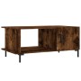 Couchtisch aus geräuchertem Eichensperrholz, 90 x 50 x 40 cm von vidaXL, Couchtisch - Ref: Foro24-829497, Preis: 46,19 €, Rab...