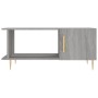 Mesa de centro madera contrachapada gris Sonoma 90x50x40 cm de vidaXL, Mesas de centro - Ref: Foro24-829482, Precio: 45,35 €