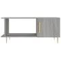 Mesa de centro madera contrachapada gris Sonoma 90x50x40 cm de vidaXL, Mesas de centro - Ref: Foro24-829482, Precio: 44,99 €,...