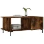 Couchtisch aus geräuchertem Eichensperrholz, 90 x 50 x 40 cm von vidaXL, Couchtisch - Ref: Foro24-829497, Preis: 45,81 €, Rab...