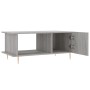 Mesa de centro madera contrachapada gris Sonoma 90x50x40 cm de vidaXL, Mesas de centro - Ref: Foro24-829482, Precio: 45,35 €