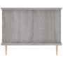 Mesa de centro madera contrachapada gris Sonoma 90x50x40 cm de vidaXL, Mesas de centro - Ref: Foro24-829482, Precio: 45,35 €